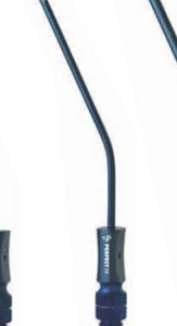 Frazier Suction Tube Blue Titanium Ø4mm length 18cm