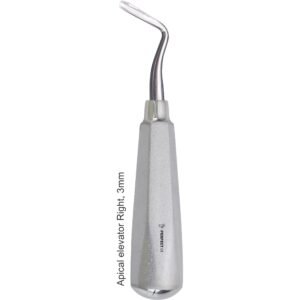 Apical Root Elevator Right, 3mm