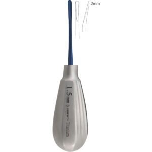 Luxator Root Elevator Curved 2mm