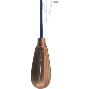 Luxator Root Elevator Curved 3mm
