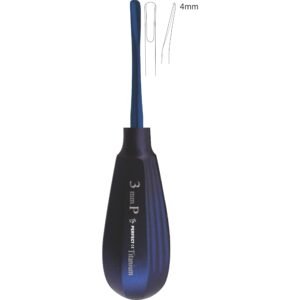 Luxator Root Elevator Curved 4mm