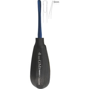 Luxator Root Elevator Curved 5mm