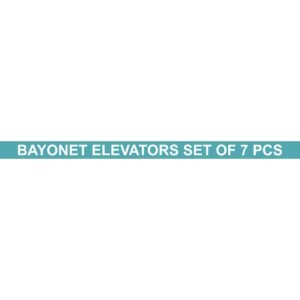 Bayonet Elevators Set of 7 Pcs