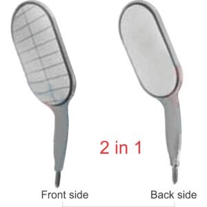 Long Mirrors Rhodium 18.0 x 33.0 mm