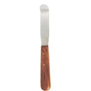 Wax Spatulas Wooden Handle 19.5cm curved