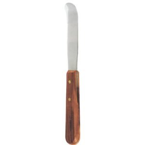 Wax Spatulas Wooden Handle 20cm curved