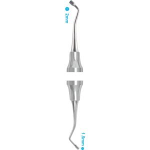 Plugger Black No. 0 & 1 Serrated