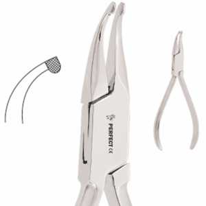 How Plier curved Universally usable tool for the multi band technology for wires up to .028". Length 14.5cm