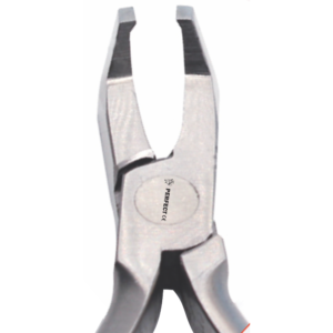 Direct angled band plier anterior posterior bracket removing plier