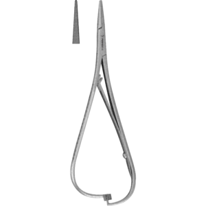 Smaha Elastomeric ligature placing forceps 140mm Str.
