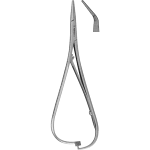 Smaha Elastomeric ligature placing forceps 140mm Cvd.