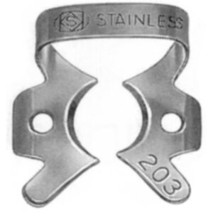 Rubber Dam Clamps Fig.203