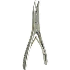 Ruskin Mini, Rongeurs Curved, 15cm, 5mm diameter tip