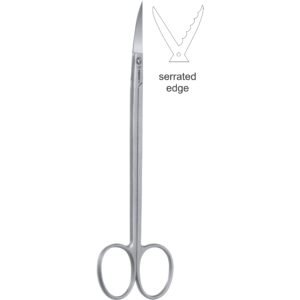 Kelly Scissors, Standard curved, 16cm