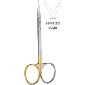 Iris Scissors Super Cut large rings, straight, 11.5cm
