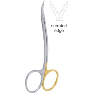 La Grange Scissors, Super Cut double curved, 11.5cm